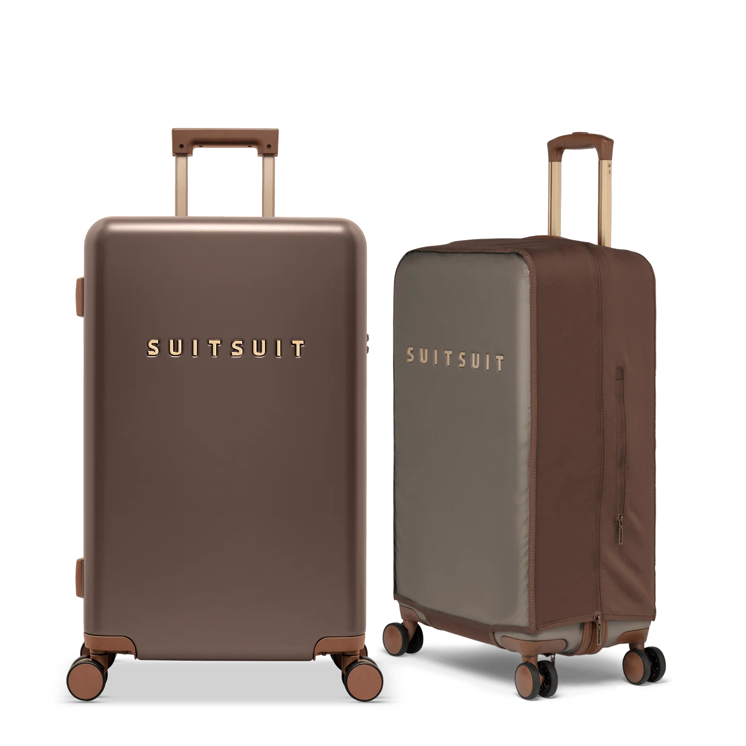 Fab Seventies Special Edition - Chocolate Brown - Safe Travels Set (66 CM)