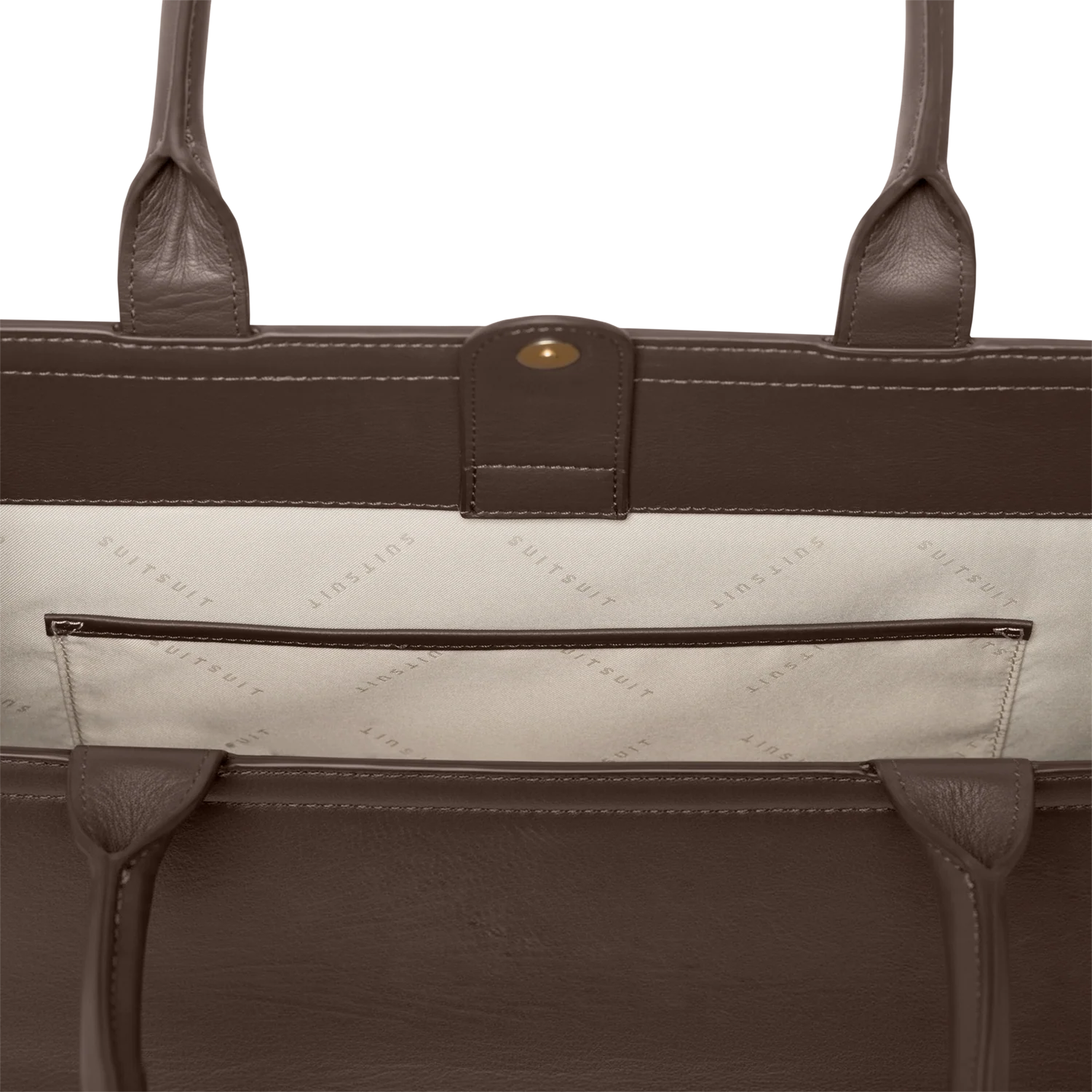 Fab Seventies Special Edition - Chocolate Brown - Shopper (Glattes Leder) - Image 5