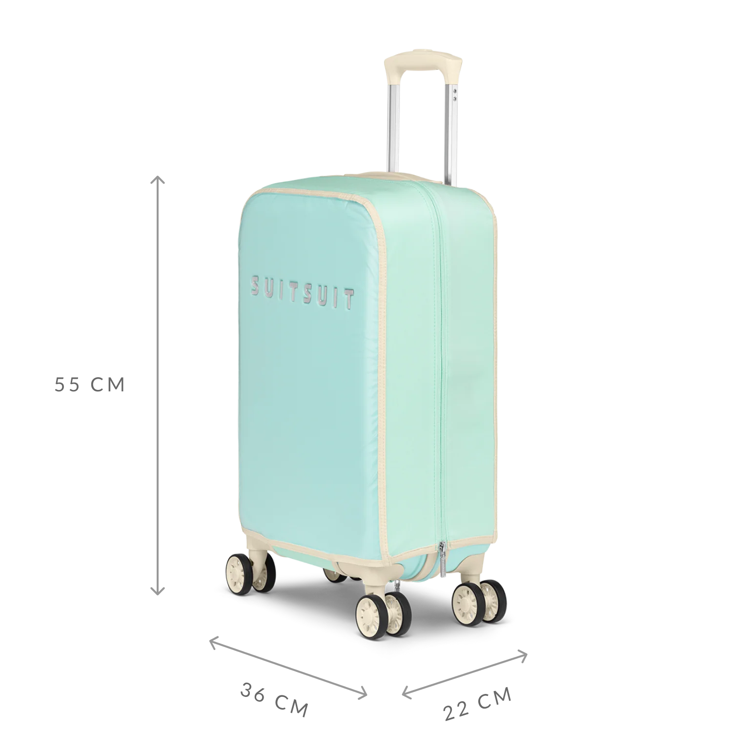 Fabulous Fifties - Luminous Mint - Schutzhülle (55 cm) - Image 3