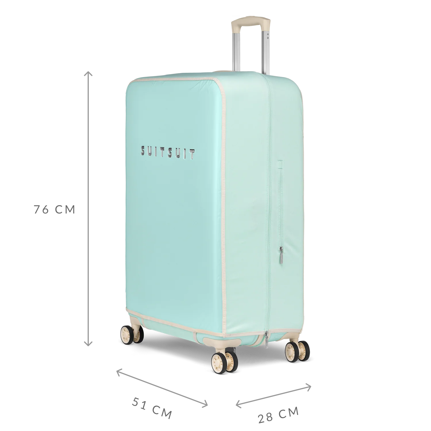 Fabulous Fifties - Luminous Mint - Schutzhülle (76 cm) - Image 3