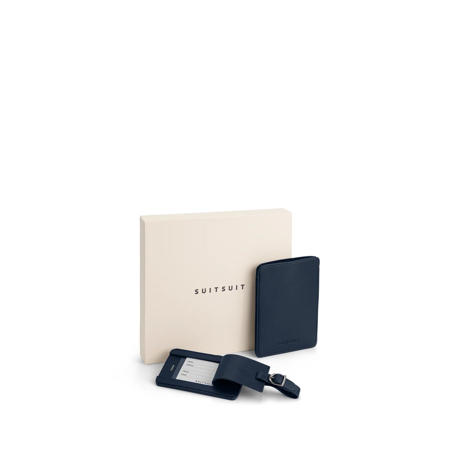Mystique - Midnight Blue - Reisepass Etui & Gepäckanhänger L